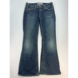 1921 Jeans Womens 27x34 Western Glove Works Bootcut Denim Cowgirl Flap Pockets